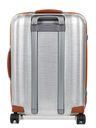 Valise cabine rigide Lite Cube DLX Slim 55 cm Aluminium