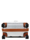 Valise cabine rigide Lite Cube DLX Slim 55 cm Aluminium