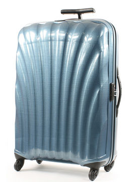 Valise rigide Cosmolite 74 cm Bleu