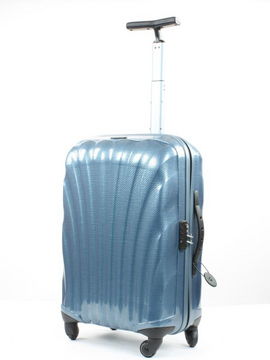Valise rigide Cosmolite 61 cm Bleu