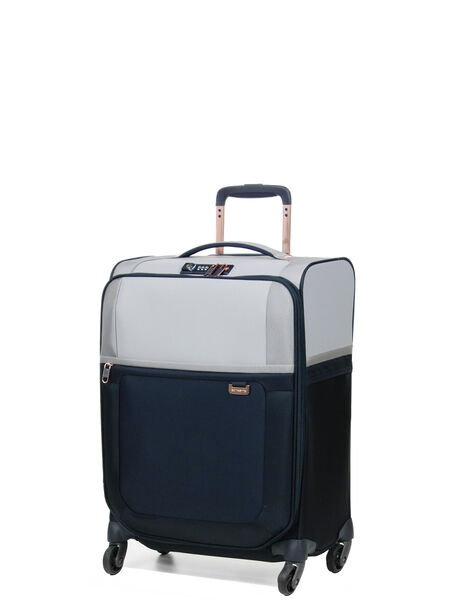 Valise cabine souple Uplite 55 cm Pearl/Blue