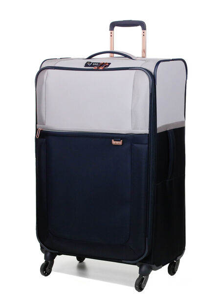 Valise souple Uplite 78 cm Pearl/Blue