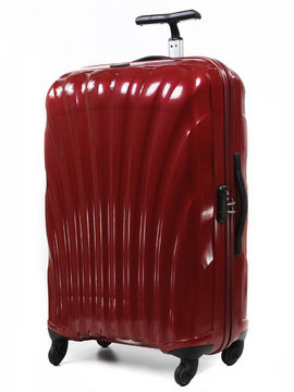 Valise rigide Cosmolite 74 cm Rouge