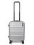 Valise cabine rigide Quadrix 55 cm Silver