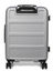 Valise cabine rigide Quadrix 55 cm Silver
