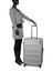 Valise rigide Quadrix 75 cm Silver Silver