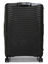 Valise rigide extensible Upscape 75 cm Noir Noir