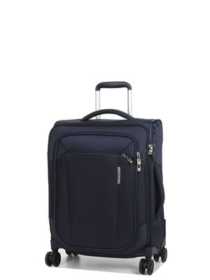 Valise Samsonite Respark 55 cm Slim - Poche Frontale Midnight Blue