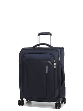 Valise cabine souple Respark 55 cm Slim - Poche Frontale Midnight Blue