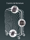 Valise rigide Lite Locked 69 cm Off White Off White