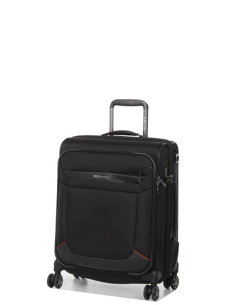 Valise cabine souple extensible Pro DLX 6 - 55 cm - Poche Frontale Noir
