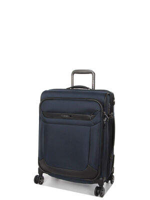 Valise Samsonite Pro DLX 6 - 55 cm - Poche Frontale Bleu