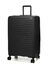 Valise rigide extensible Restackd 75 cm Noir Noir