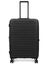 Valise rigide extensible Restackd 75 cm Noir Noir
