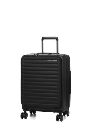Valise Samsonite Restackd 55 cm - Poche Frontale Noir