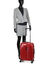 Valise cabine rigide extensible Attrix Slim 55 cm Rouge
