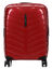 Valise cabine rigide extensible Attrix Slim 55 cm Rouge