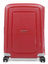 Valise cabine rigide S'Cure 55 cm Crimson Red Crimson Red