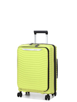 Valise cabine rigide extensible Upscape 55 cm - Poche Frontale Lime