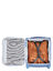 Valise cabine underseat souple Re-Lite 45 cm - 2 roues - Poche Frontale Capri Blue Capri Blue
