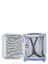 Valise cabine underseat souple Re-Lite 45 cm - 2 roues - Poche Frontale Capri Blue Capri Blue
