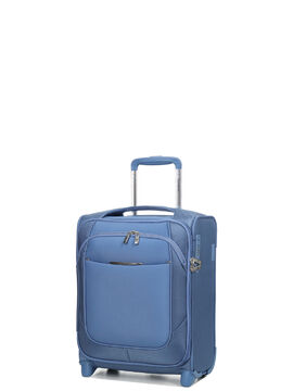 Valise cabine underseat souple Re-Lite 45 cm - 2 roues - Poche Frontale Capri Blue