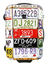 Valise cabine rigide Vintage Plates 55 cm Vintage Plates