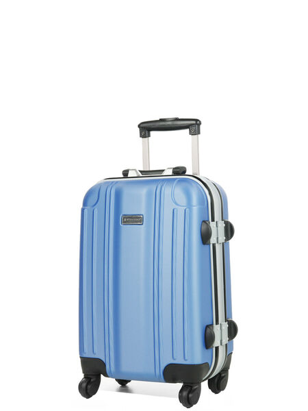 Valise cabine rigide Lyon 55 cm Bleu