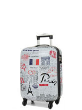 Valise Snowball Champs-Elyses 55 cm Blanc
