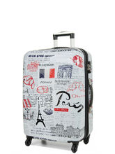 Valise Snowball Champs-Elyses 67 cm Blanc