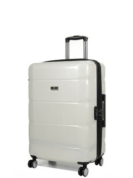 Valise rigide S�oul 66 cm Blanc