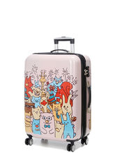 Valise Snowball Les petits animaux 65 cm