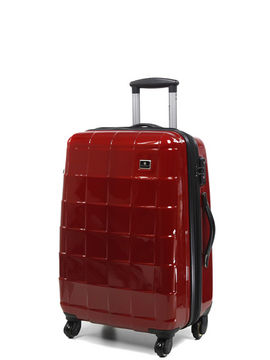 Valise rigide Vienne 64 cm Rouge