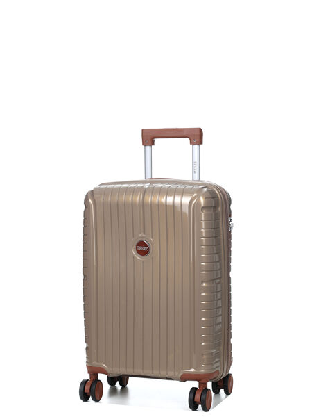 Valise cabine rigide extensible Boxea 55 cm Taupe
