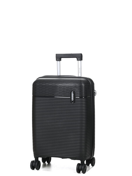 Valise cabine rigide Linea 55 cm Noir