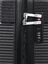 Valise cabine rigide Linea 55 cm Noir Noir
