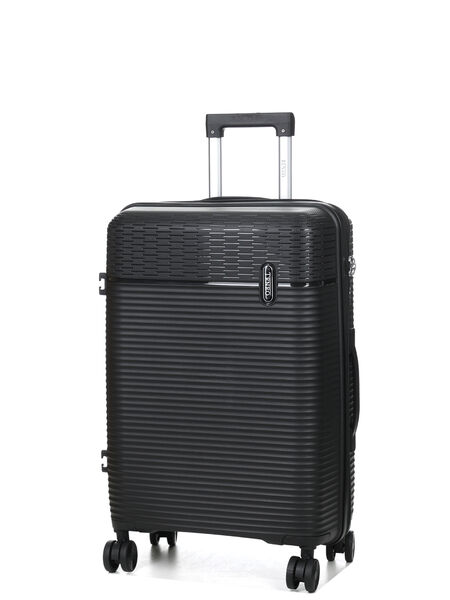 Valise rigide Linea 65 cm Noir