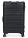 Valise rigide Linea 75 cm Noir