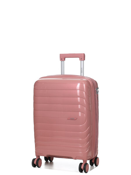 Valise cabine rigide extensible Ondea 55 cm Vieux Rose