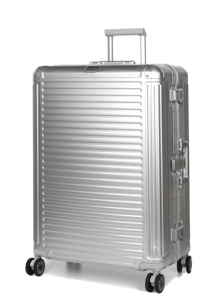Valise rigide Next L 77 cm Argent