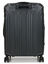 Valise rigide extensible Elvaa 66 cm Noir