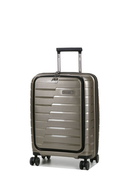 Valise cabine rigide Air Base S 55 cm - Poche Frontale Champagne