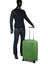 Valise rigide extensible Mooby M 66 cm Vert