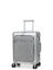 Valise cabine rigide Next S 55 cm - Poche Frontale Argent