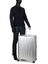 Valise rigide Next L 77 cm Argent
