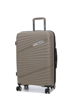 Valise rigide Milos 65 cm Beige