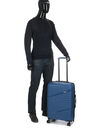 Valise rigide Milos 65 cm Bleu Bleu