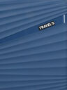 Valise rigide Milos 65 cm Bleu Bleu