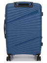 Valise rigide Milos 65 cm Bleu Bleu