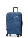 Valise rigide Milos 65 cm Bleu Bleu